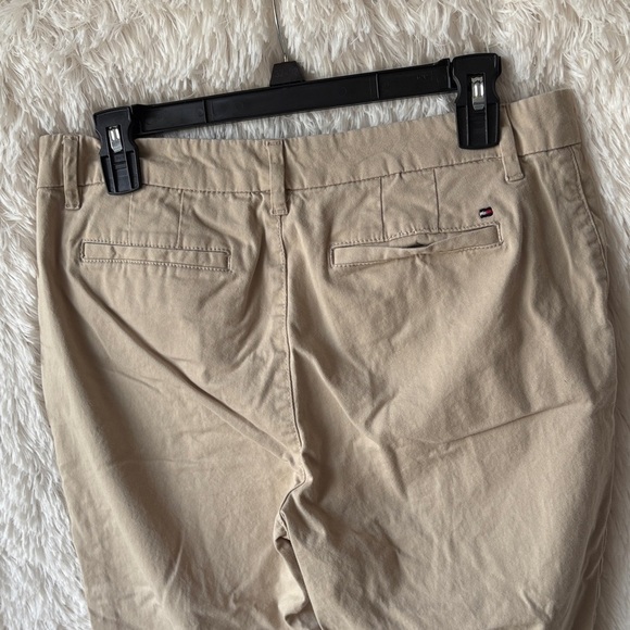 Tommy Hilfiger Women's Tan Straight Leg Pants - Picture 6 of 8
